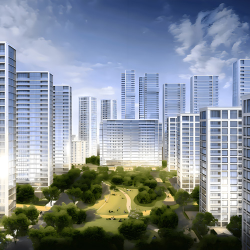 杭州亞運(yùn)村（幕墻設(shè)計）